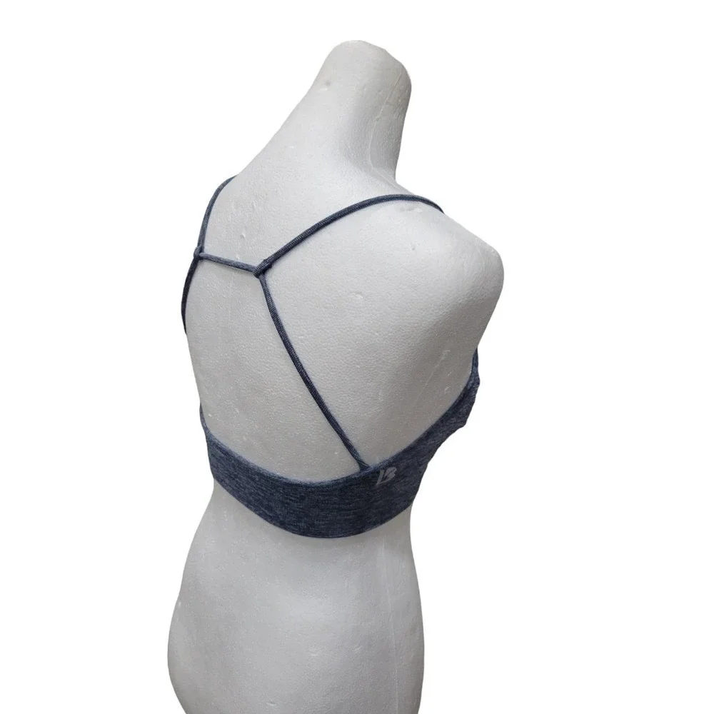 BuffBunny‎ Womens Resource Seamless Sports Bra Size XXS Blue